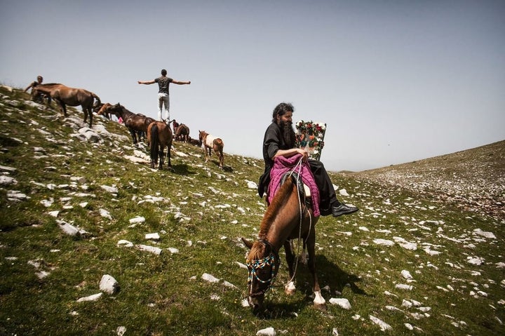 Βώλακας Δράμας. Πανηγύρι του Αγίου Πνεύματος στο Φαλακρό, 2016. Μουσείο Μπενάκη