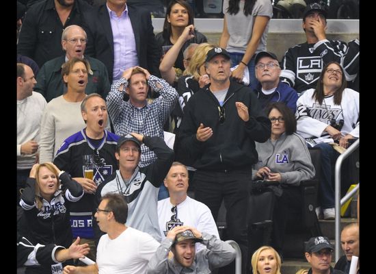 Kings' Stanley Cup Run Increasing Merch Sales, Putting Celebs In The Stands