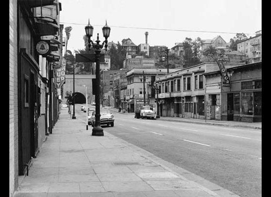 3rd and Flower Streets, 1963