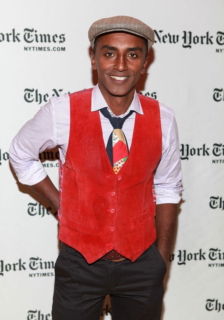 NEW YORK, NY - OCTOBER 13: Chef Marcus Samuelsson attends TimesTalks: A Conversation With Marcus Samuelsson And Paula Deen at The Times Center on October 13, 2012 in New York City. (Photo by Robin Marchant/Getty Images)
