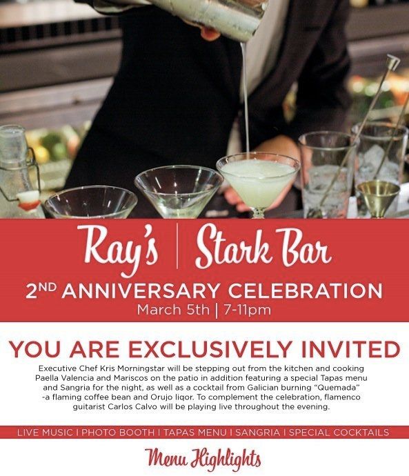 Tuesday: Ray's & Stark Bar