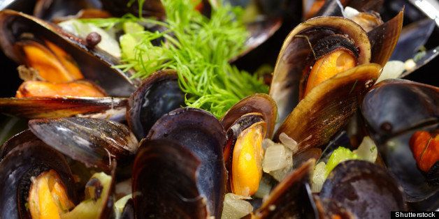 mussels with lemon