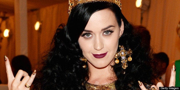 NEW YORK, NY - MAY 06: Katy Perry attends the Costume Institute Gala for the 'PUNK: Chaos to Couture' exhibition at the Metr