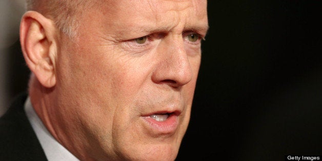 BERLIN, GERMANY - FEBRUARY 04: Bruce Willis attends 'Die Hard - Ein Guter Tag Zum Sterben' Germany Premiere at Cinestar Pots