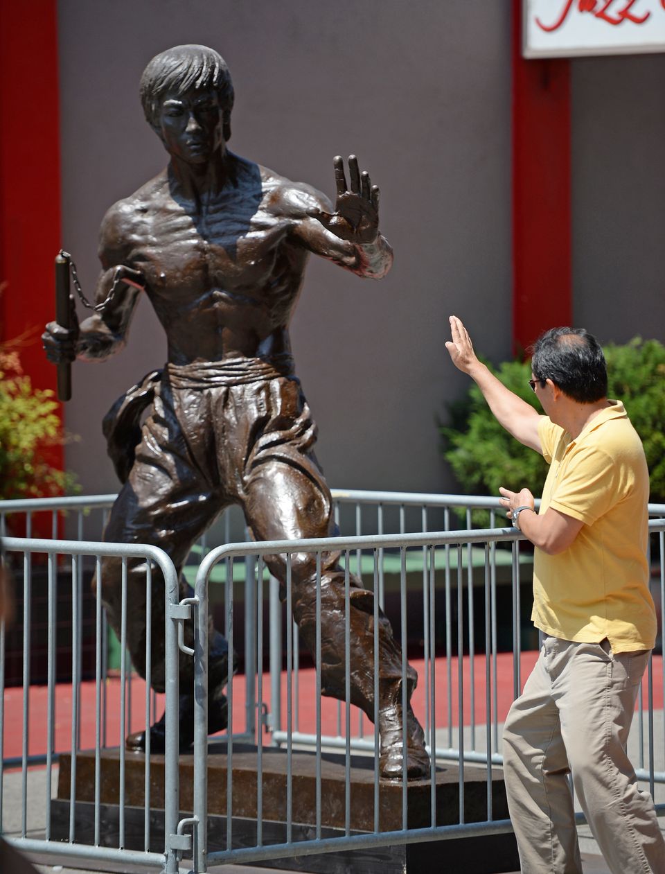 Bruce Lee Statue Unveiled: June 16