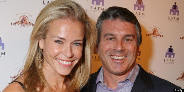BEVERLY HILLS, CA - JULY 20: Chelsea Handler and Ted Harbert at the Los Angeles Team Mentoring 9th Annual Summer Soiree Celebration honoring MGM Chairman and CEO Harry Sloan held at the Beverly Wilshire Hotel on July 20, 2007 in Beverly Hills, CA. (Photo by Eric Charbonneau/WireImage) 