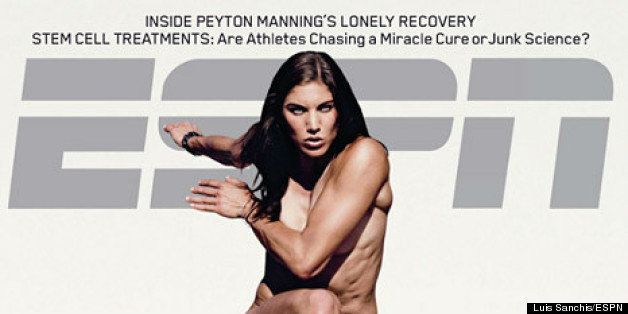628px x 314px - Hope Solo's Nude ESPN Shoot Included Dropping Her Robe, Sprinting In The  Middle Of The Street | HuffPost Los Angeles