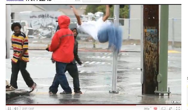 Incredible Urban Dancing Video In Rainy Oakland Goes Viral Video