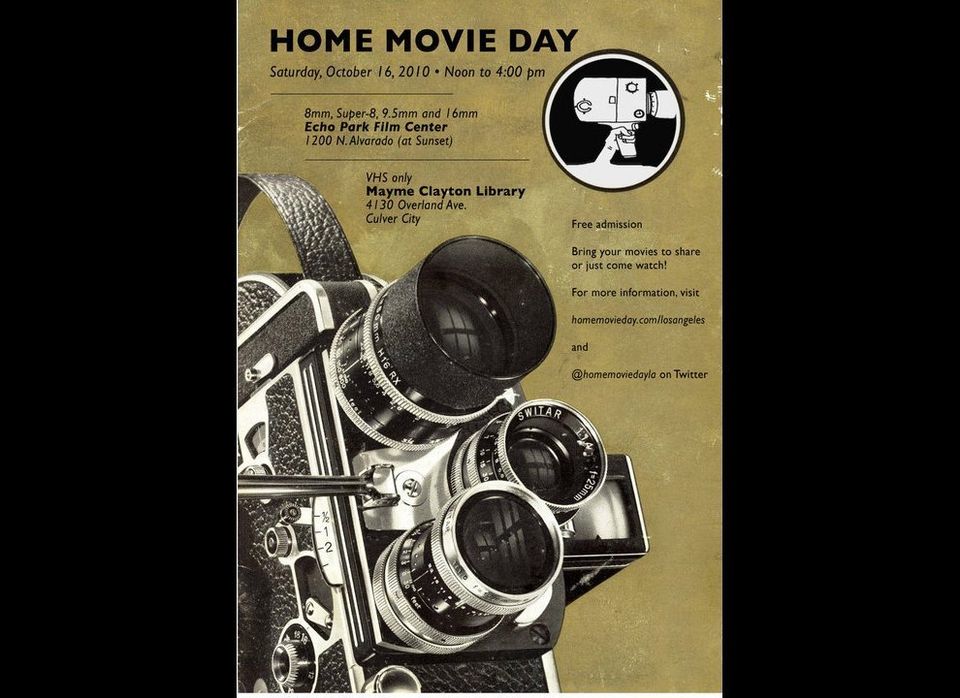 Saturday: 8th Annual Home Movie Day