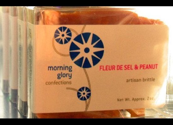 The artisan brittle from <a href="http://www.morninggloryconfections.com/servlet/StoreFront" target="_hplink">Morning Glory C
