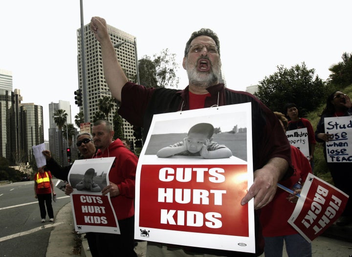 Lausd Layoffs District Annoucnes Potential Plans Huffpost Los Angeles