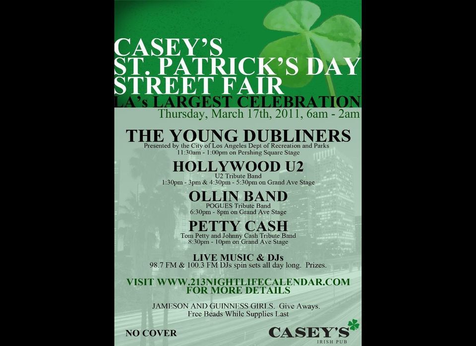 Thursday: Casey's St. Patrick's Day Street Fair