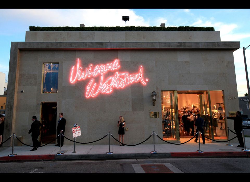 Vivenne Westwood storefront on Melrose