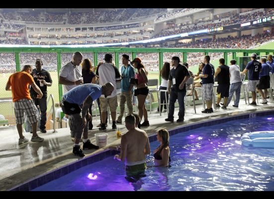 The Clevelander At Marlins Park: Inside New Stadium's Pool Bar And