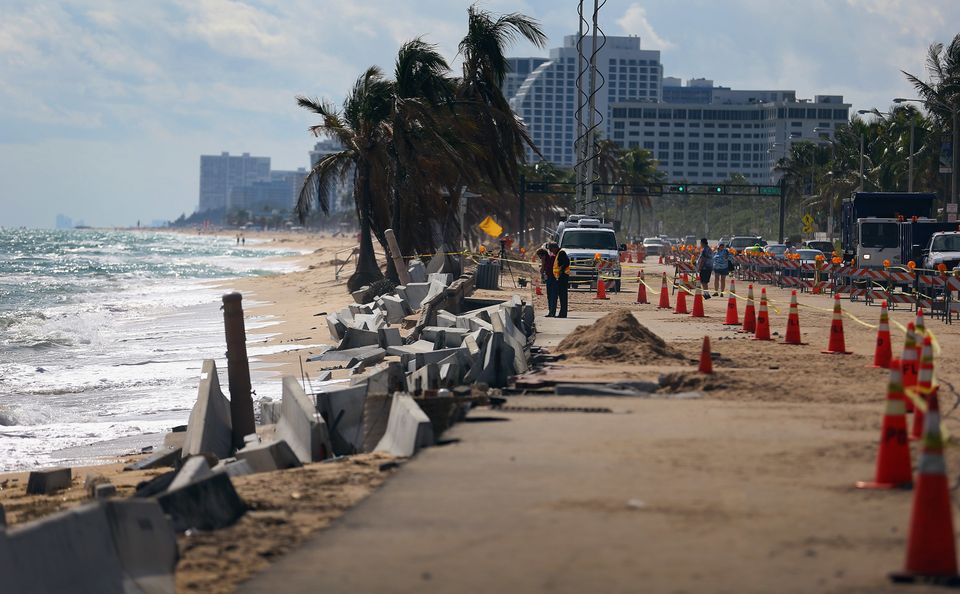 Beach Erosion In South Florida Adds To Concerns About Global Warming