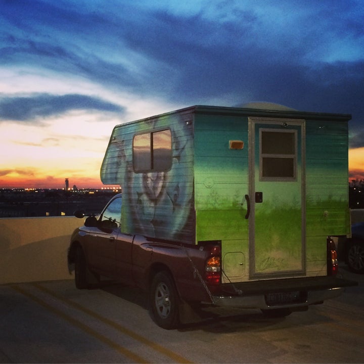 Sarah van Gelder traveled 12,000 miles across America in this truck to visit communities where powerful change is happening.