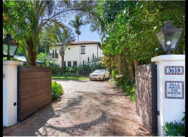 Christian Slater's Miami House