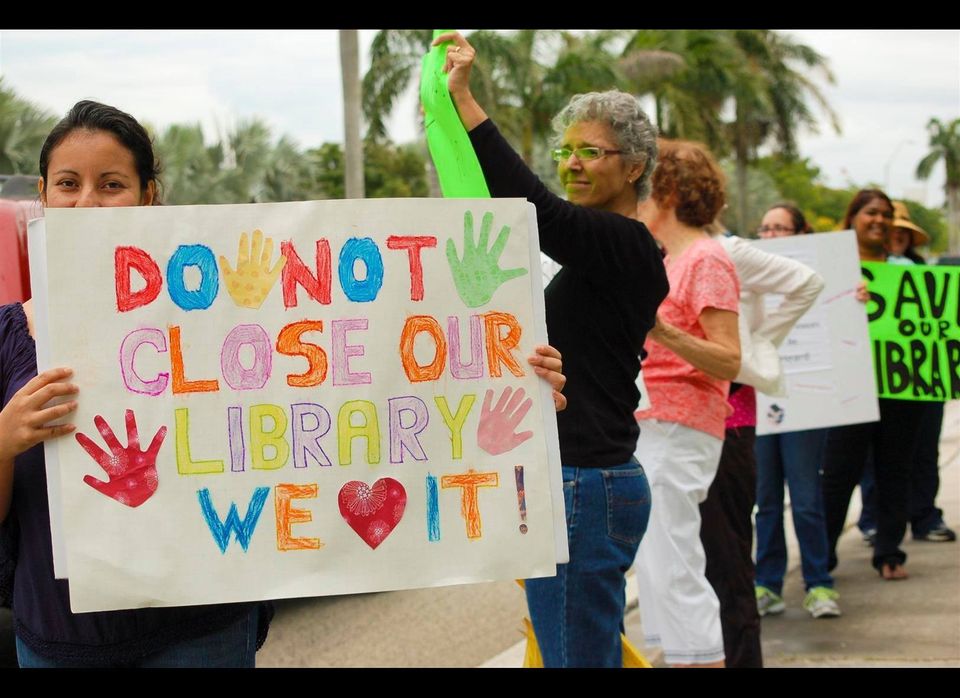 Rally To Save Miami Libraries