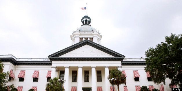Florida state capitol building in Tallahassee in spring - (state capitol series)