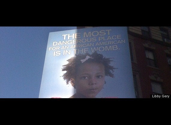 Anti-Abortion Billboard In Soho