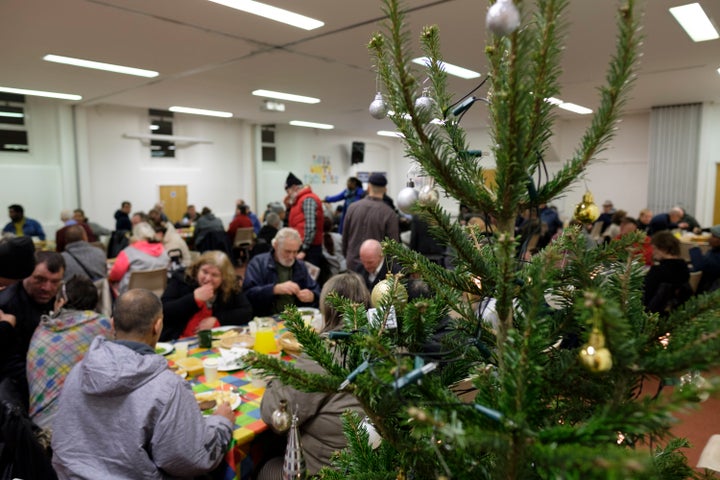 Guests at 'The Feast'.