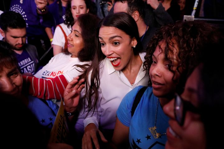 Democrat Alexandria Ocasio-Cortez, 29, became the youngest woman ever elected to Congress