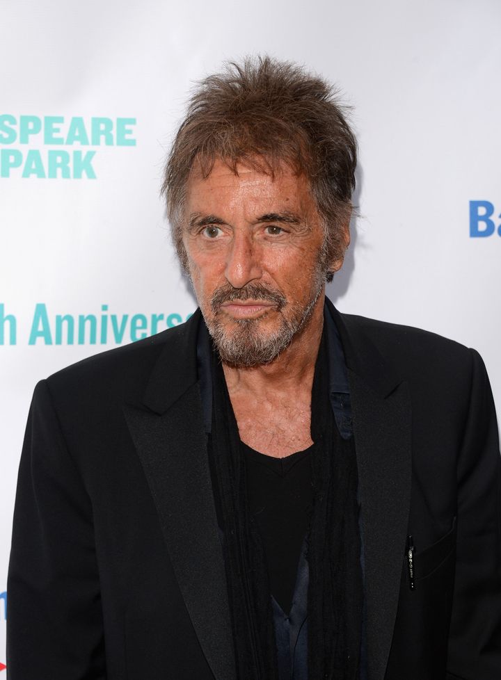 NEW YORK, NY - JUNE 18: Al Pacino attends the Public Theater 50th Anniversary Gala at Delacorte Theater on June 18, 2012 in New York City. (Photo by Andrew H. Walker/Getty Images)