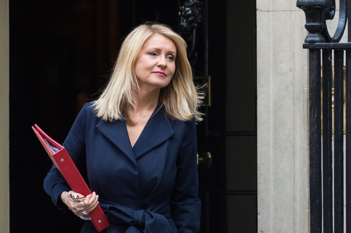 Esther McVey said the government's changes to Universal Credit had won support from Mind 