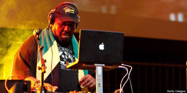 MONTREUX, SWITZERLAND - JULY 15: Afrika Bambaataa performing live at the Montreux Jazz festival on July 15, 2011 at Montreux,Switzerland.(Photo by A163/Gamma-Rapho via Getty Images)