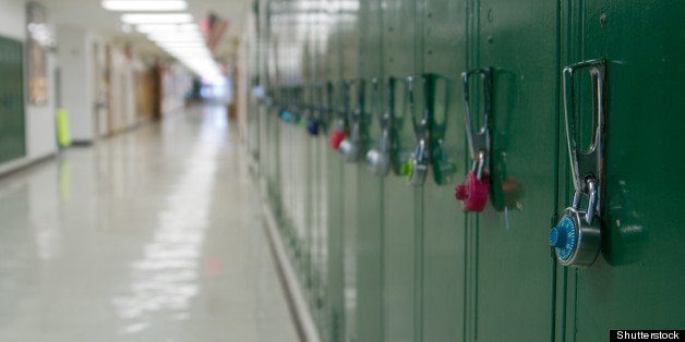 closeup view of a lock on a...