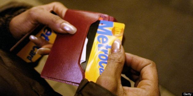 UNITED STATES - JANUARY 28: Metrocard user at the Port Authority subway station. (Photo by Linda Rosier/NY Daily News Archive via Getty Images)