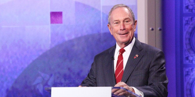 NBC NEWS - EDUCATION NATION -- 2013 Education Nation Summit -- Pictured: Michael Bloomberg, Mayor of New York City. -- (Photo by: Rob Kim/NBC/NBCU Photo Bank via Getty Images)