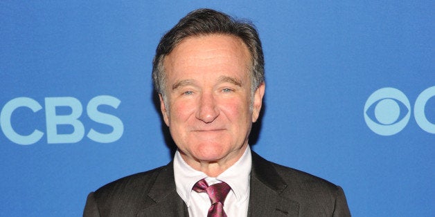 NEW YORK, NY - MAY 15: Robin Williams attends CBS 2013 Upfront Presentation at The Tent at Lincoln Center on May 15, 2013 in