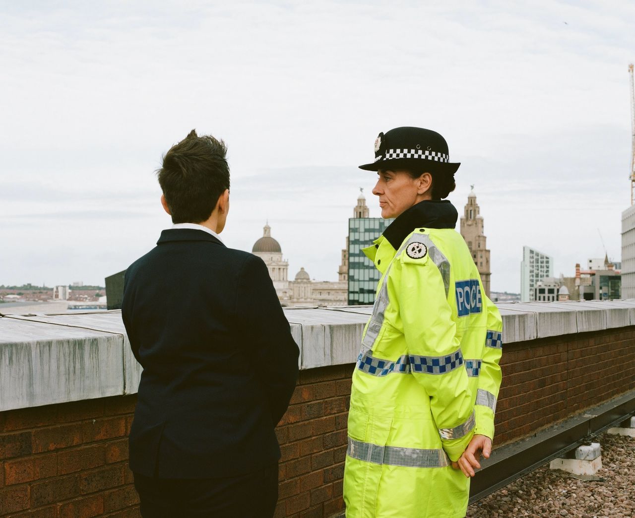 "People are coming into the organisation now out and open": Police Detective Constable Tracy O’Hara (left) insists it is completely unacceptable to be homophobic, biphobic or transphobic within the police. 