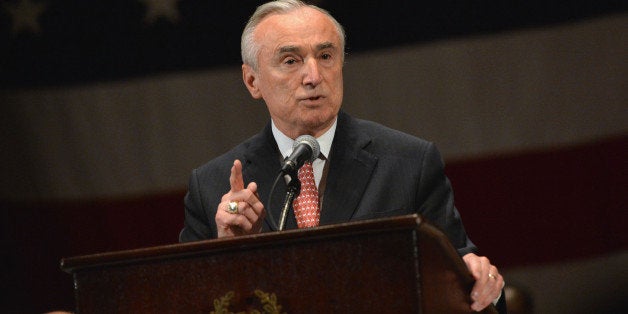 NEW YORK, NY - NOVEMBER 14: NYPD Commissioner William J. Bratton attends Federal Law Enforcement Foundation's 24th Annual Luncheon at The Waldorf Astoria on November 14, 2014 in New York City. (Photo by Slaven Vlasic/Getty Images)