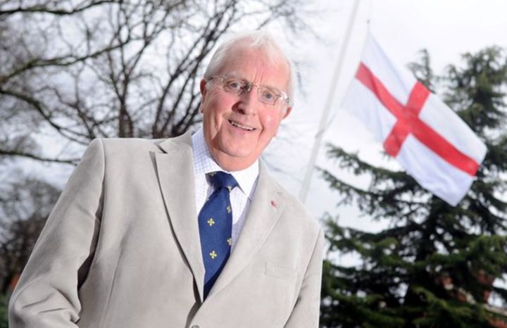 Richard Talbot MBE, pic courtesy of the Stoke Sentinel 