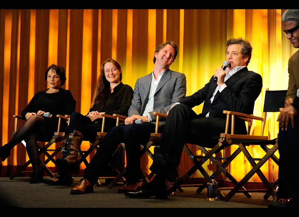 Claire Bloom, Jennifer Ehle, Tom Hooper, Colin Firth 