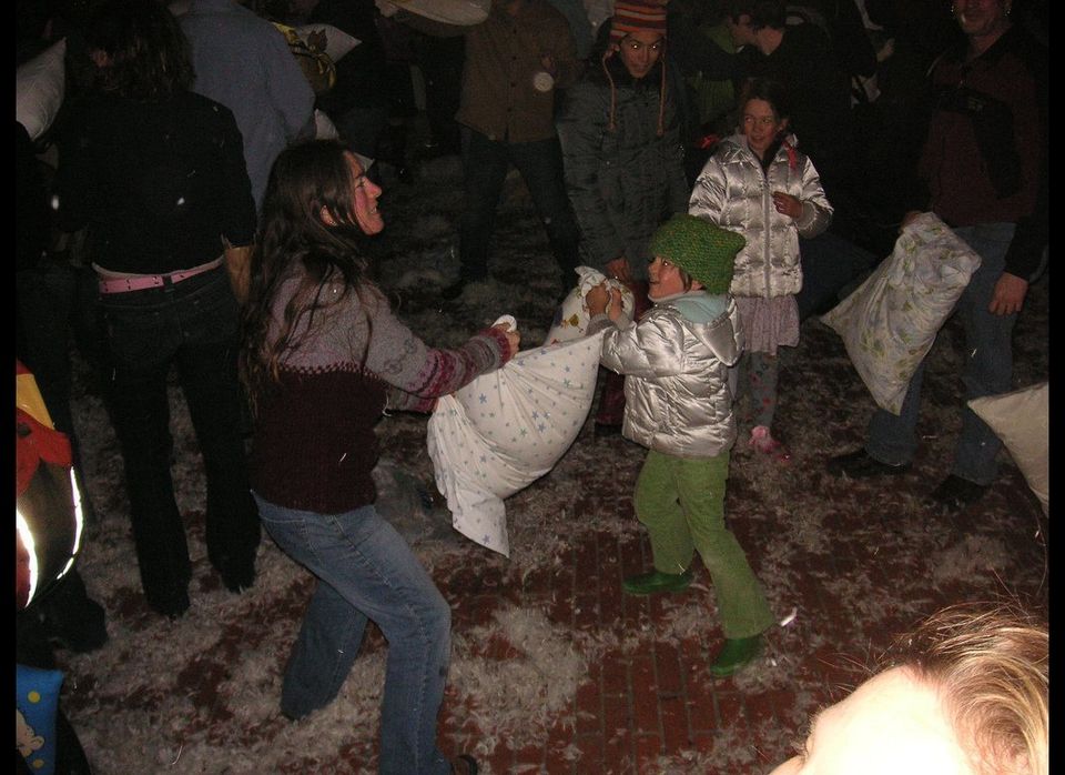 SF Valentine's Day Pillow Fight