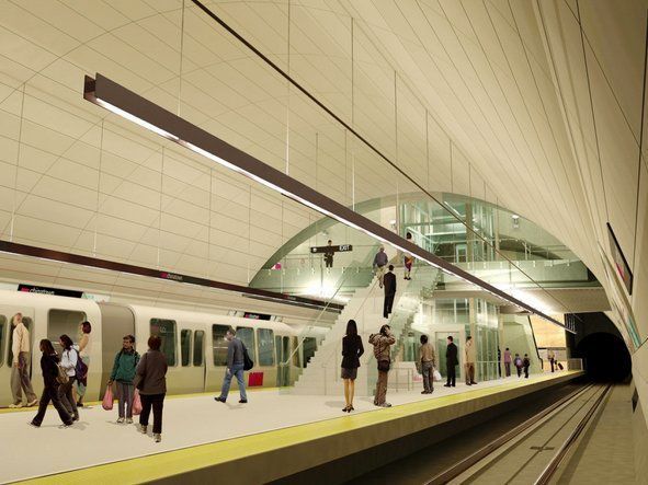 New Muni Metro Station Opens in the Heart of Union Square