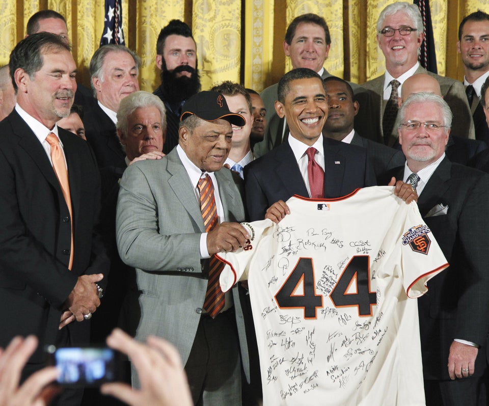 Giants Visit White House