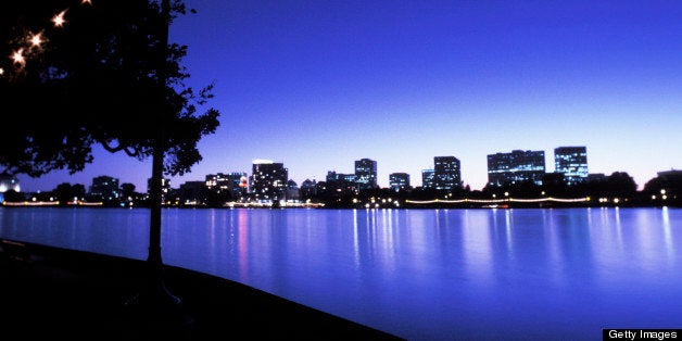 Lake Merritt , Oakland , California , USA