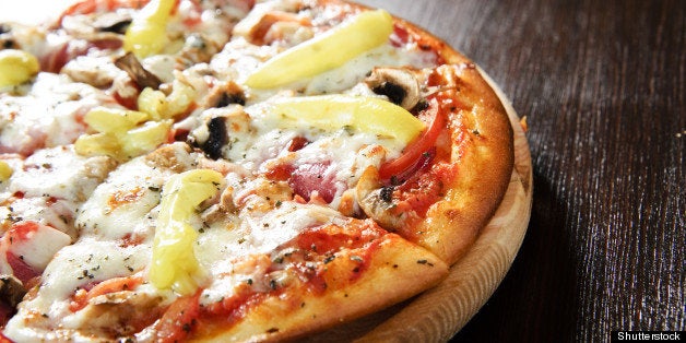 wooden plate of fresh baked...