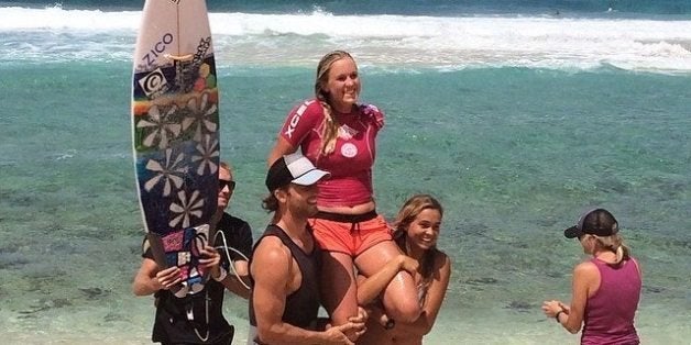 Women Surfers Can Finally Compete at Pipeline Pro