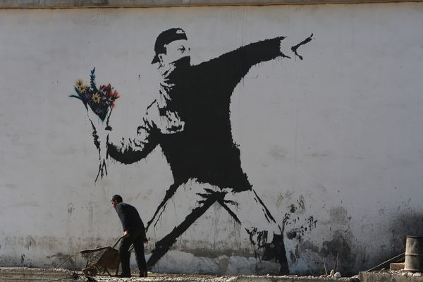 Banksy strikes again! Artist confirms he is behind 'spraycation