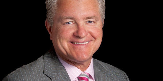 This undated photo shows longtime sportscaster Bob Barry Jr. Oklahoma sports figures joined with people across the state Sunday, June 21, 2015, in mourning the death Barry, who was killed in an automobile accident. Barry, 58, died Saturday afternoon after police said another driver made an illegal U-turn and collided with Barry's motor scooter. (KFOR.com via AP) MANDATORY CREDIT