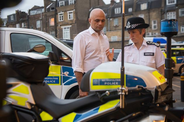 Home Secretary Sajid Javid has called on Met Commissioner Cressida Dick to step up the force's response to knife crime.