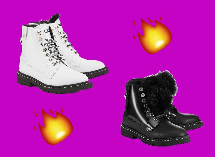 jimmy choo heated boots