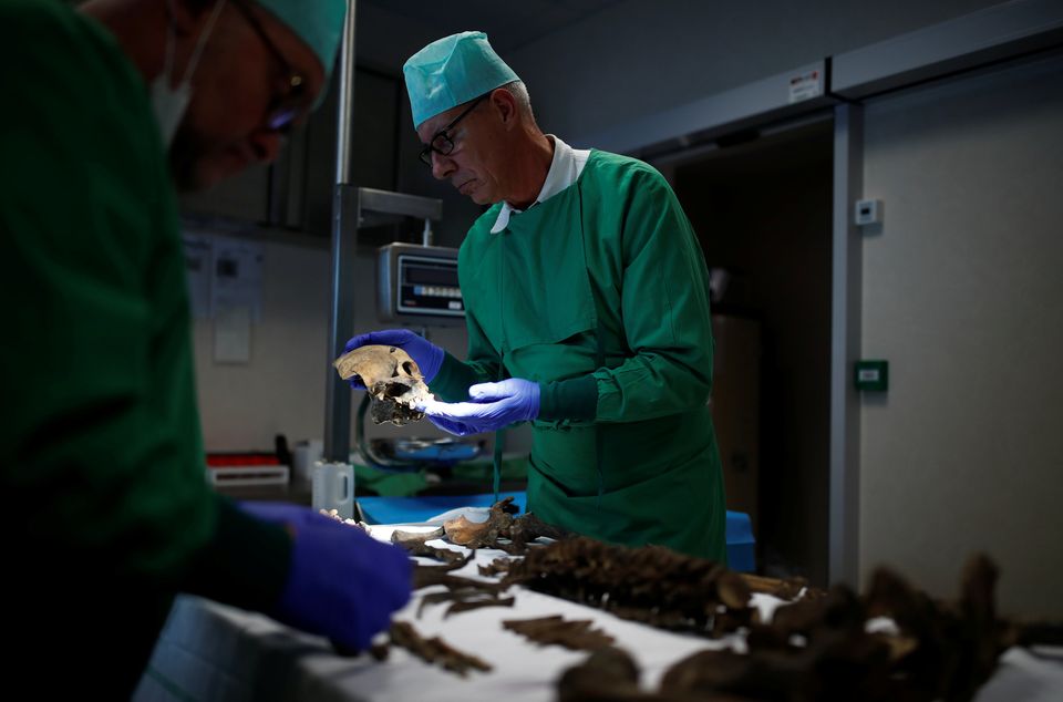 If he is not identified, his remains will be interred at a memorial at the Douaumont Ossuary