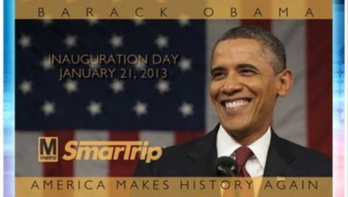 Inauguration 2013 Metro SmarTrip Cards Now Available | HuffPost DC Inauguration 2013 Metro SmarTrip Cards Now Available | HuffPost DC