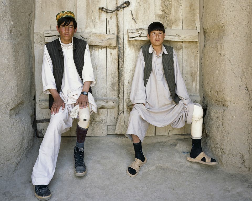 Amputee Cousins, Afghanistan 2009